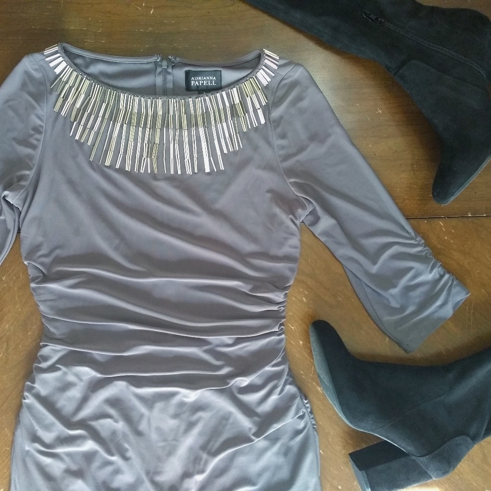 Adrianna Papell Jersey Dress